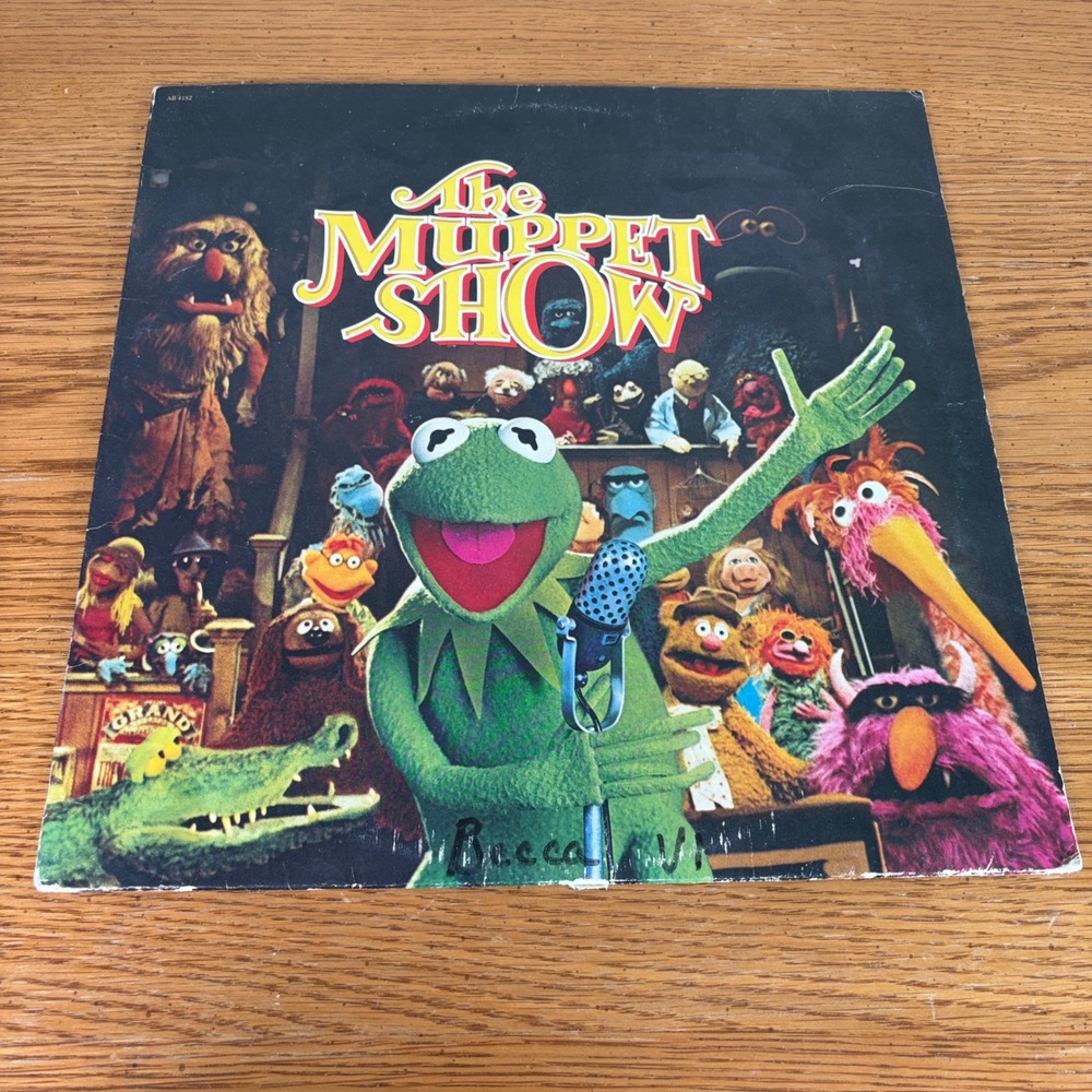 The Muppet Show Vintage 1977 Vinyl LP Arista Records AB 4152 Jim Henson Kermit